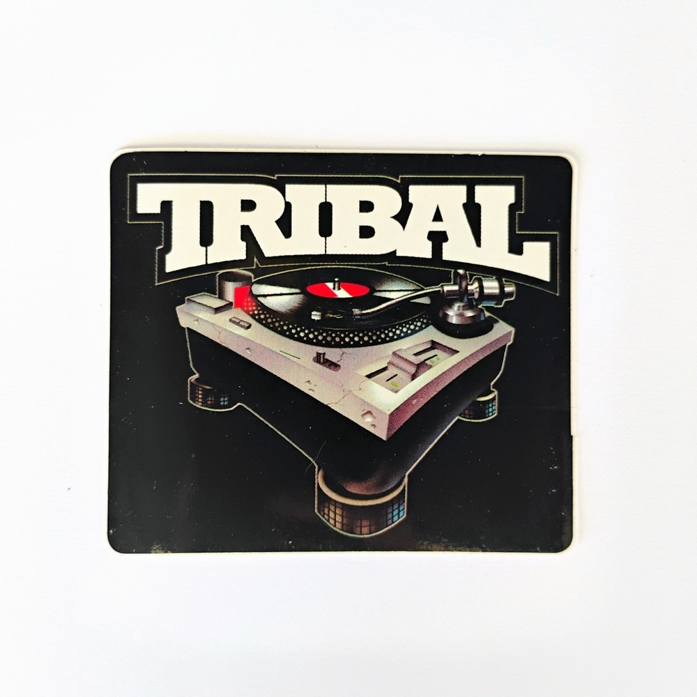 TRIBAL Clothing Streetwear Skateboard Classic 1990s Sticker Vintage Skate Rare